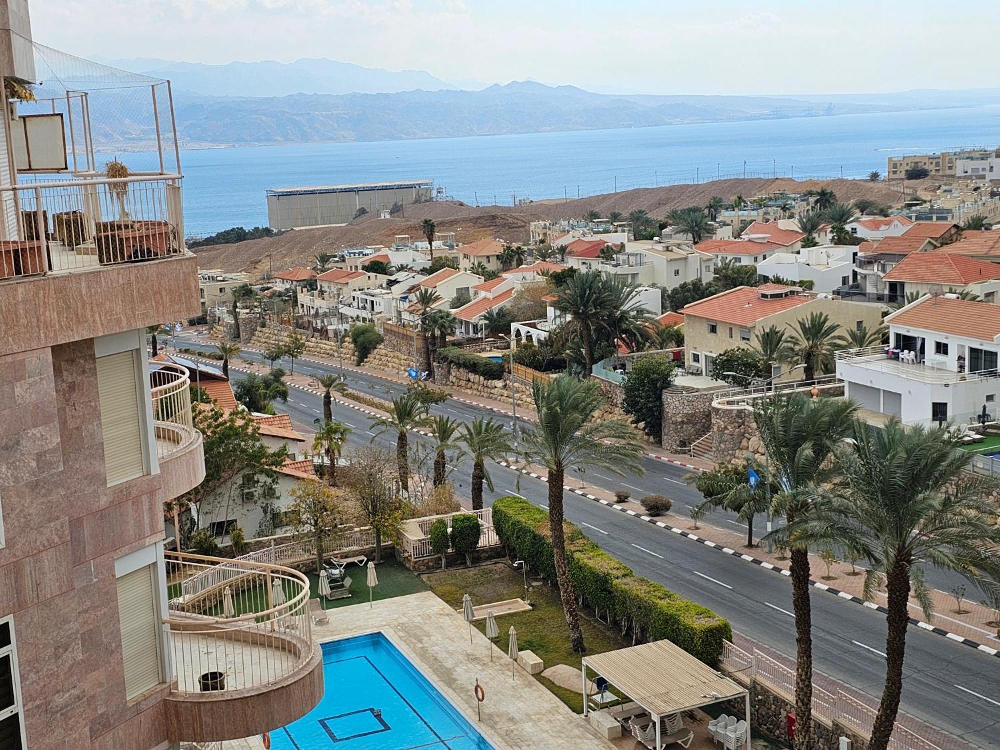 Exclusive Amdar -Residence Luxury Penthause With Privat Roof Pool Near The Sea -Best Sea View Eilat Exterior foto